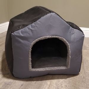 Soft sided dog house